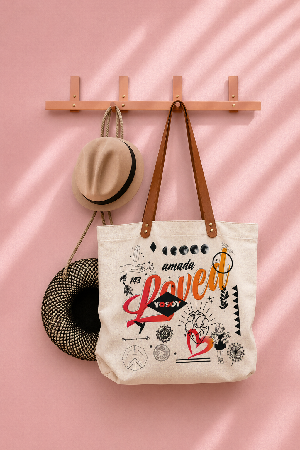 Tote bag YO SOY amada - Imagen 2