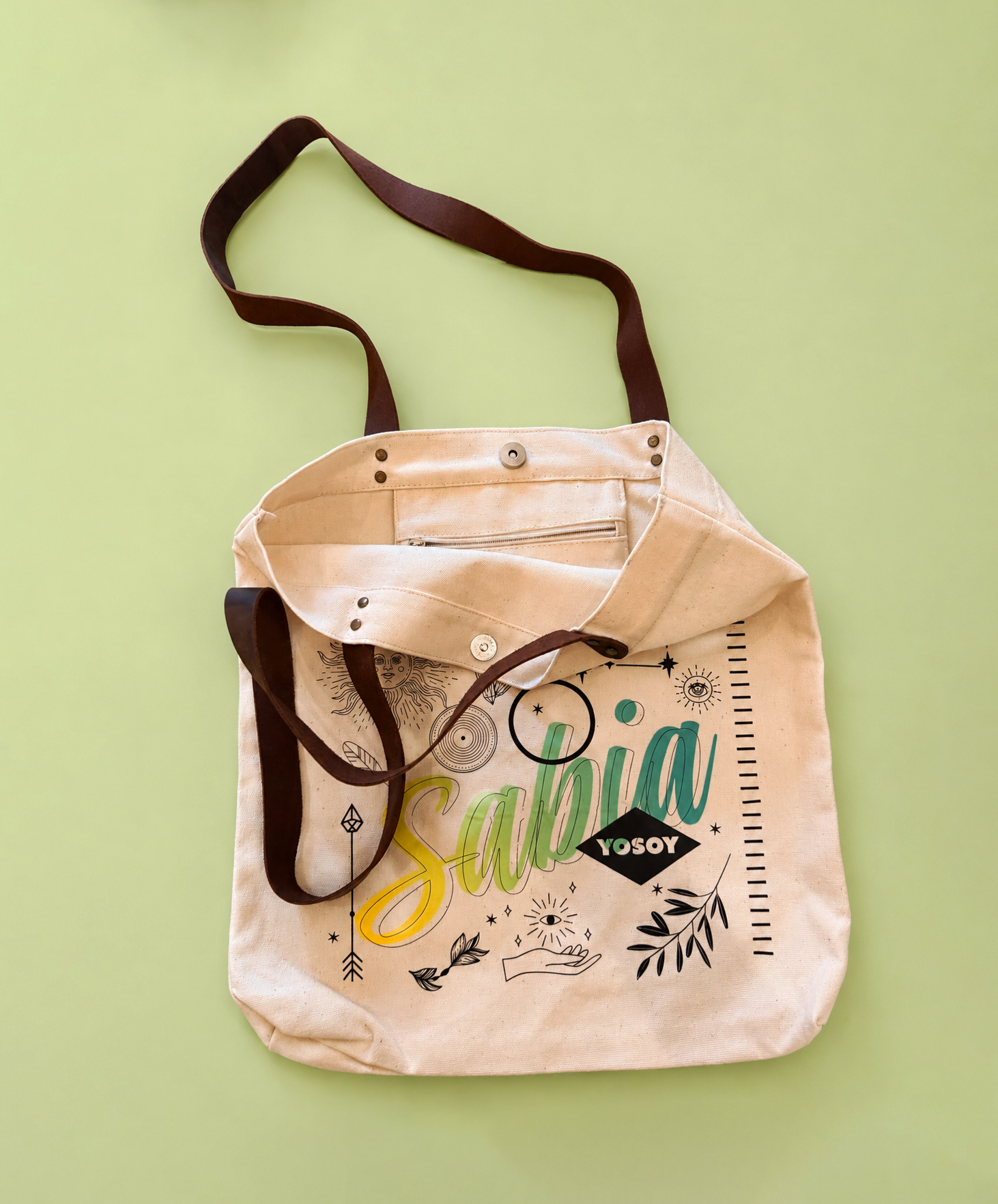 Tote bag YO SOY sabia - Imagen 2