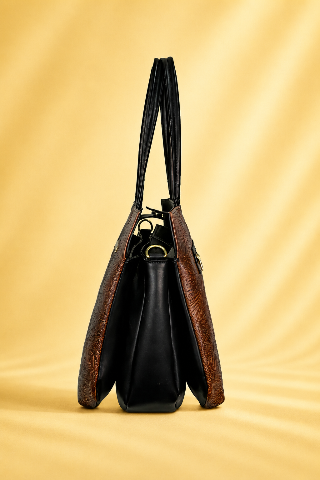 Crisantemo - Bolso de piel - Imagen 3